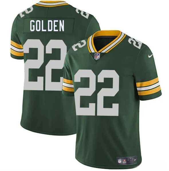 Men & Women & Youth Green Bay Packers #22 Matthew Golden Green 2025 Vapor Untouchable Limited Stitched Jersey
